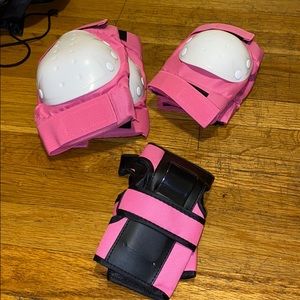 knee, elbow, and wrist pads for skating